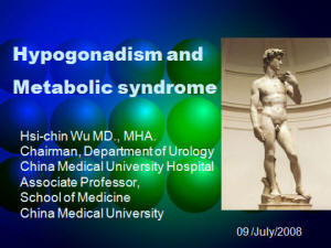 Hypogonadism and Metabolic Syndrome