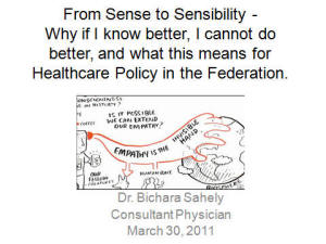 From Sense to Sensibility 