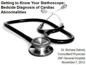 Getting to Know Your Stethoscope: Bedside Diagnosis of Cardiac Abnormalities